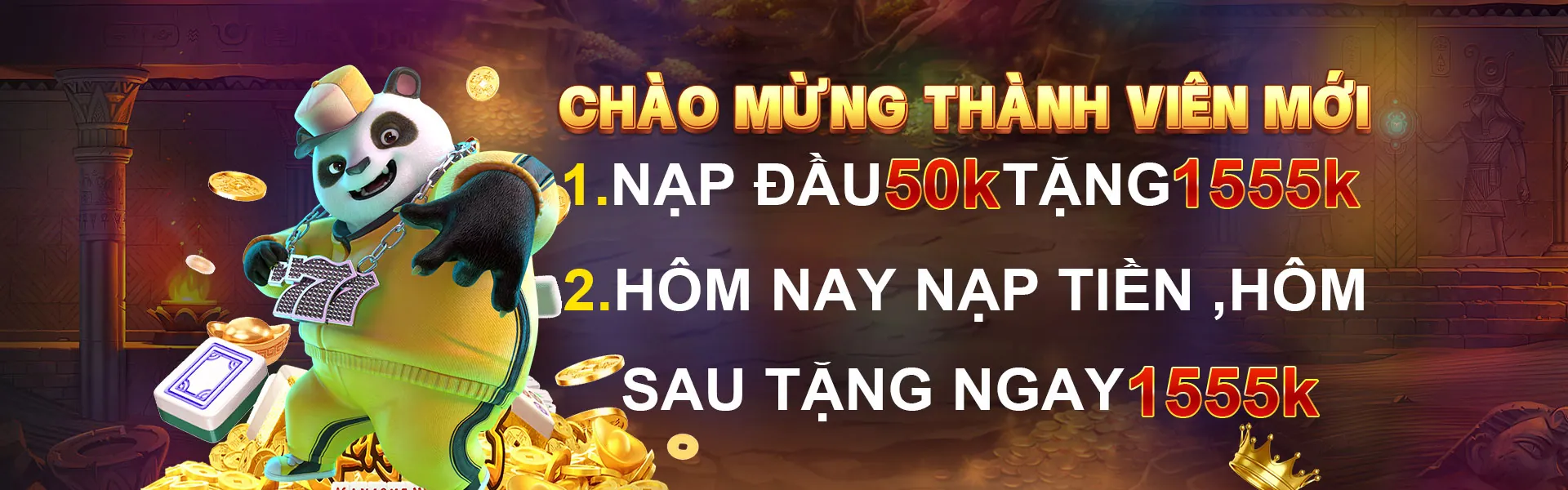 Hình ảnh quảng cáo thưởng nạp hàng ngày của vn58 vip